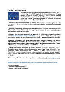 Elezioni europee 2014