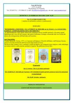 Luce del Sorriso A.P.S. no profit Via Nastrucci 14