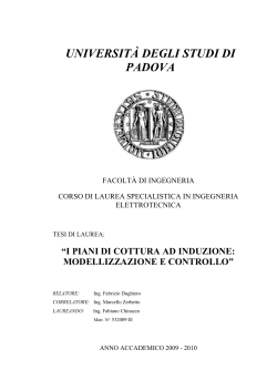 UNIVERSITÀ DEGLI STUDI DI PADOVA