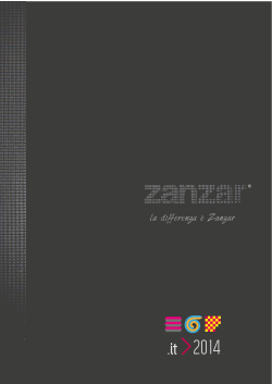 Catalogo 2014 - Zanzar Sistem