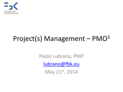 Project(s) Management