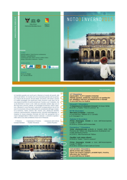 il programma completo