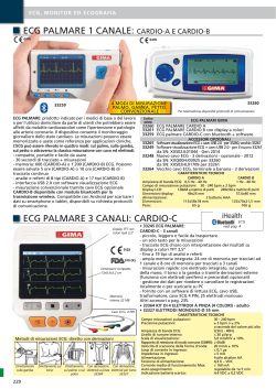 ECG, Monitor ed Ecografia