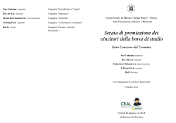 Concerto Cral Cariparma Amici della lirica 20-06-2014