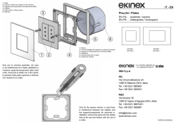 IT - EN Placche / Plates