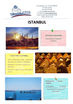 ISTANBUL - Tramway Tour