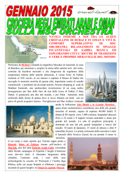 il nostro catalogo 2015 - Travel
