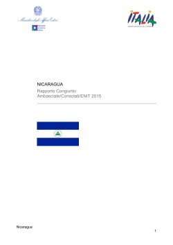 Nicaragua - Ministero degli Affari Esteri