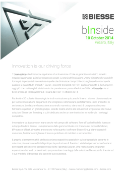 Innovation is our driving force