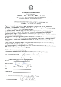 IS TI TUTO DI ISTRUZIONE SUPERIORE &rdquo;I.ARGO BRODOI.INI&rdquo;
