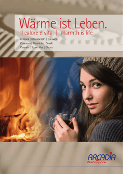 Il calore &egrave; vita | Warmth is life