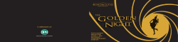 Invito The Golden Night - Fondazione Milano per la Scala