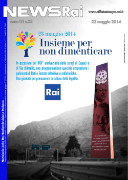 Insieme per non dimenticare - Ufficio Stampa Rai