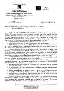 Disposizioni attuative