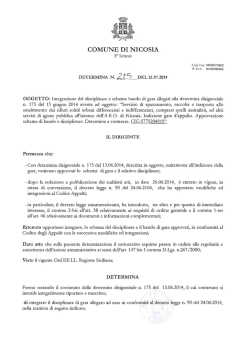 COMUNE DI NICOSIA