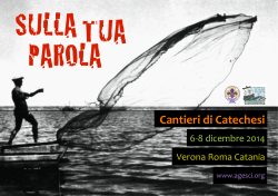 Cantieri Catechesi 2014