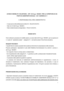 avviso assistente 210514 inviato a g u