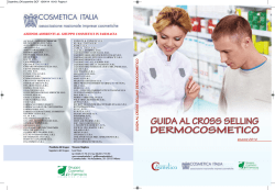 GUIDA AL CROSS SELLING DERMOCOSMETICO