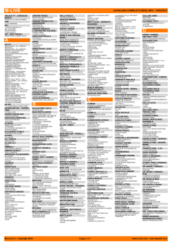 Il catalogo - M-Live