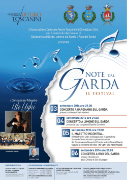 I.g SCANINI - Conservatorio di Musica FA Bonporti