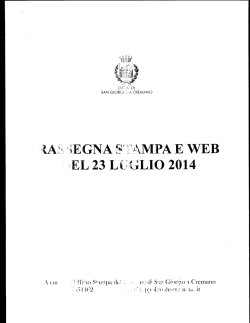 EGNA A E WEB EL 23 LUGLIO 2014 - Città di San Giorgio a Cremano