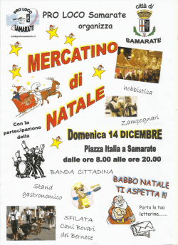 ica 14 DICEMBRE - Pro Loco Samarate