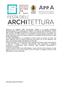 Programma - Architettura