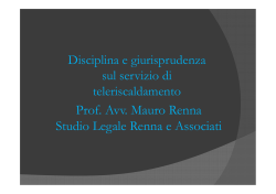 Prof. Avv. Mauro Renna Studio Legale Renna e Associati