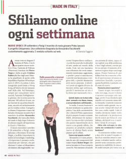 Sfiliamo online - Antonio Ricciardi