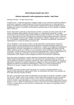 i dati Passi