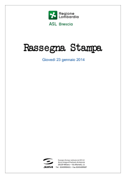 Rassegna Stampa