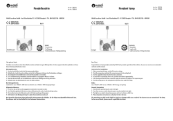 Pendelleuchte Pendant lamp