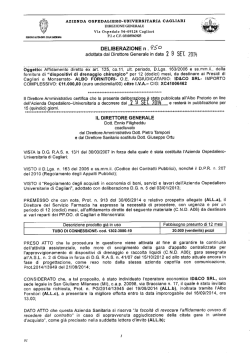 Deliberazione n. 950 del 29.09.2014