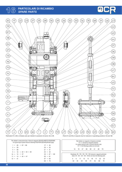 16 spare parts - OCR Riduttori