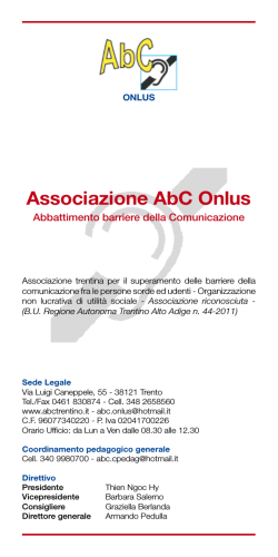 Associazione AbC Onlus