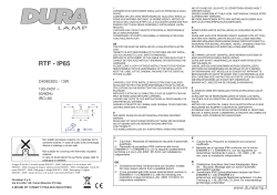 RTF - IP65 - Duralamp