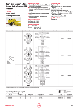 Datasheet 1 - SARC ITALIA Srl