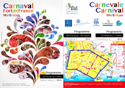 Dépliant carnaval 2014 - Fort-de
