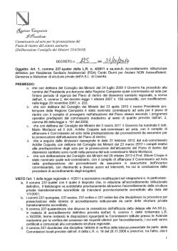 DECRETO n. 2 del 5/l/{01/09049