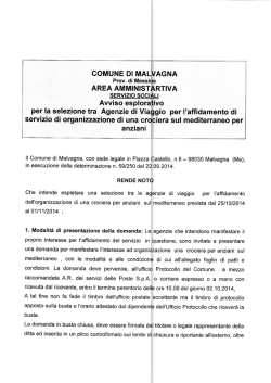 Avviso esplora - Comune di Malvagna , Rete Civica