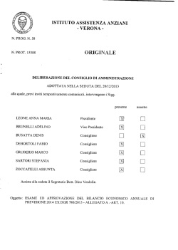 ISTITUTO ASSISTENZA ANZIANI