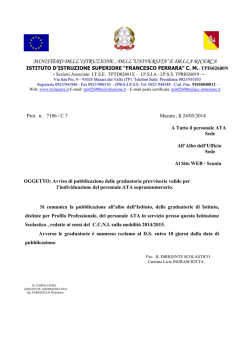 e della ricerca - Francesco Ferrara