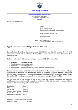 Download - Commissione Regionale Escursionismo