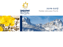 Download Listino prezzi inverno 2014-15 / estate 2015