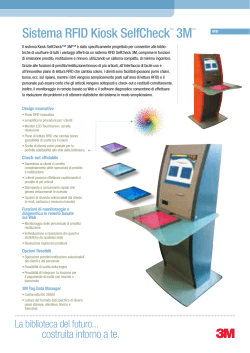 Sistema RFID Kiosk SelfCheck™ 3M™