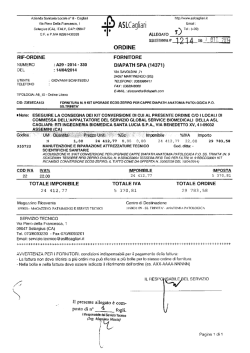 Determina n. 1214 del 07/10/2014
