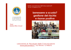 Materiale 1° incontro