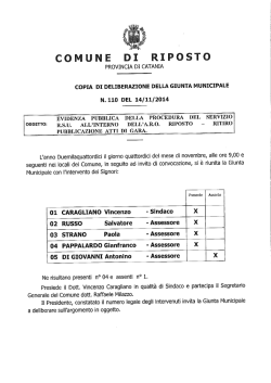 GM 14_110 - Comune di Riposto