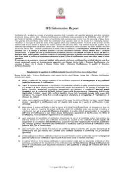 IFS Informative Report rev 1