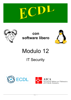 IT Security - Nuova ECDL